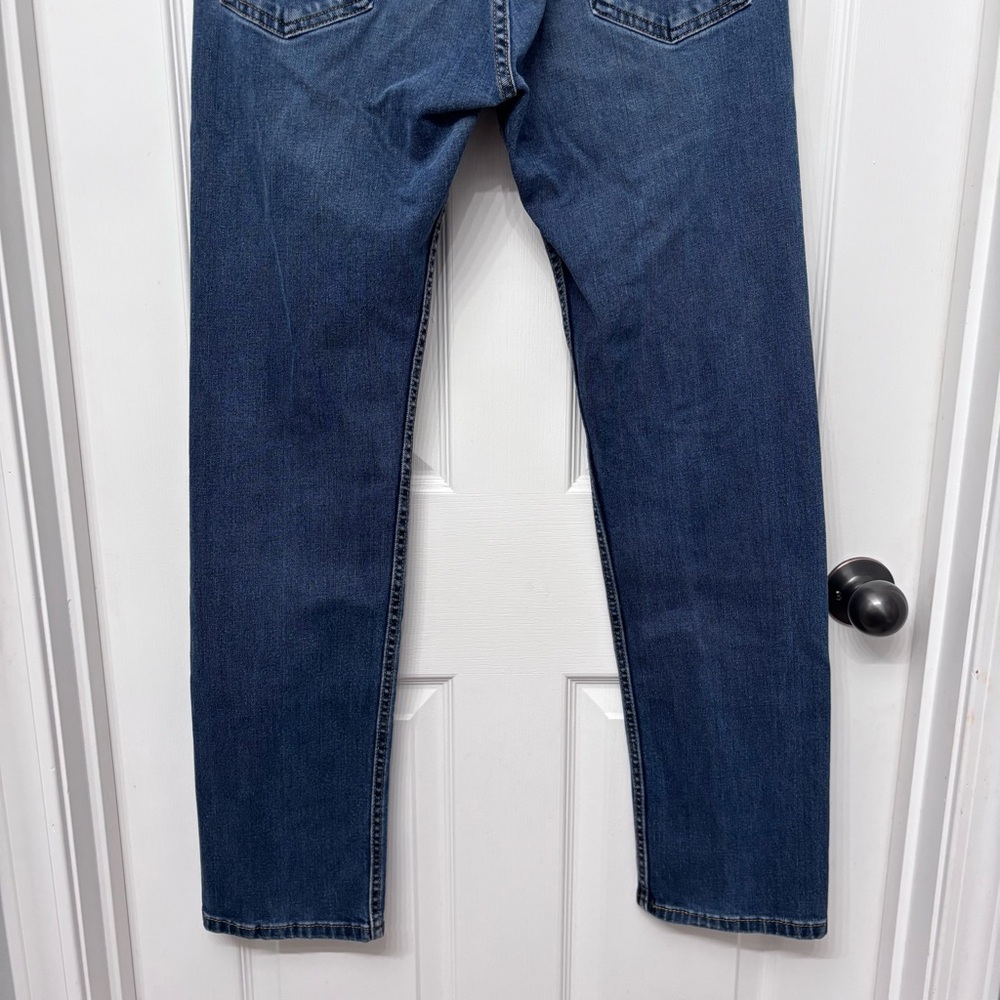 Dark Wash Straight Jeans | Levi’s 505 31x32 - Picture 10 of 11